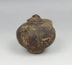 Médiéval Poterie Récipient avec couvercle (Sans prix de