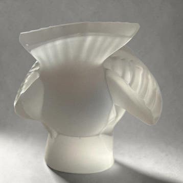 Lalique - René Lalique - Statuette, Moineau Coquet-Crystal