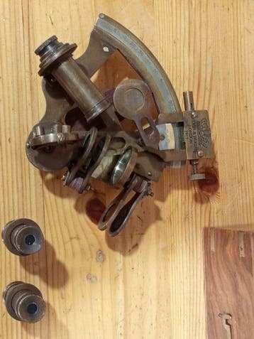 Sextant - Laiton - Kelvin & Hughes London 1917 Brass Marine, Antiek en Kunst