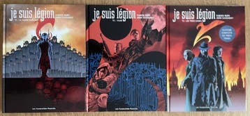 Je suis légion T1 à T3 + ex-libris - Série complète - 3x C +, Boeken, Nieuw
