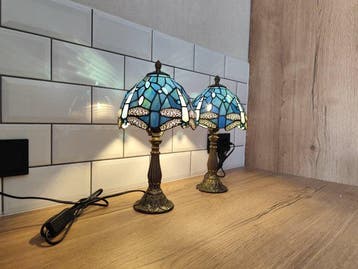 Lampe de bureau (2) - Vitrail - Ensemble de lampes de table