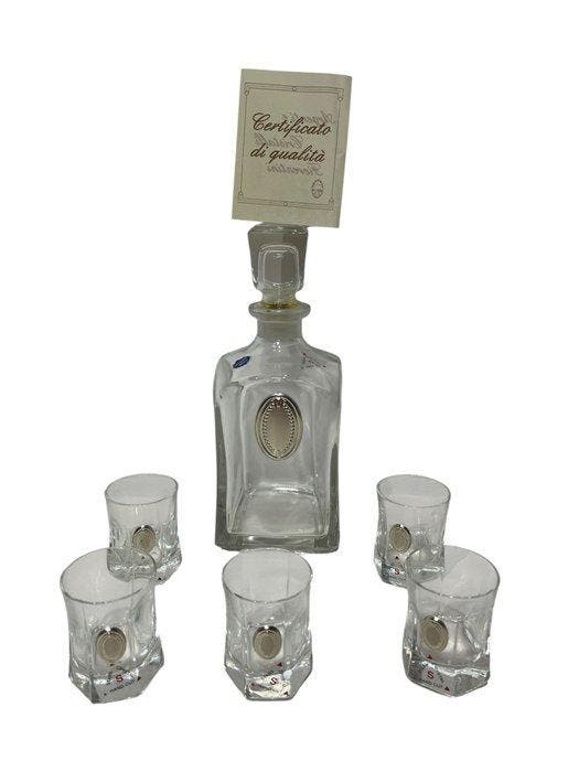 Fles - Kristal - Likeurservice, Antiquités & Art, Curiosités & Brocante