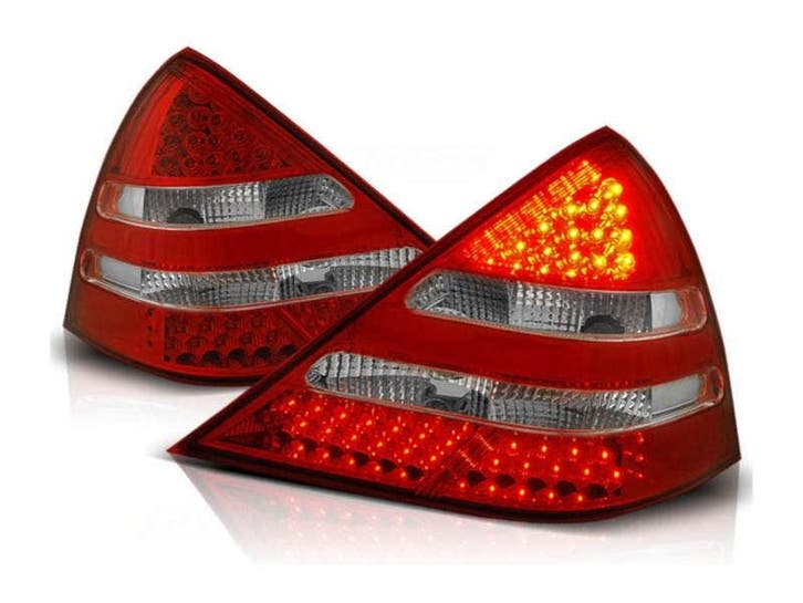 LED achterlichten Red White geschikt voor Mercedes R170 SLK, Auto-onderdelen, Verlichting, Nieuw, Mercedes-Benz, Verzenden