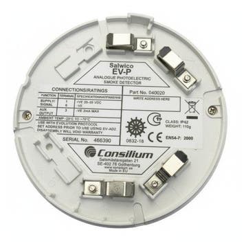 Bieden: Consilium EV-P Optical Smoke Detector White -, Ophalen of Verzenden, Nieuw