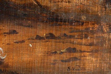 Simon Johannes van Douw (c.1630-c.1680) - Veldslag met