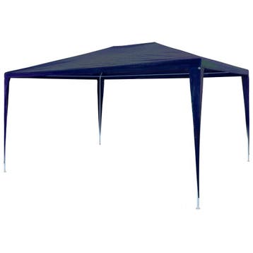 vidaXL Partytent 3x4 m PE blauw, Verzenden