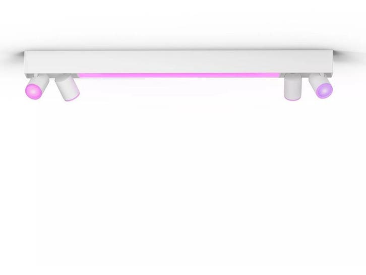 Philips Hue Centris - 4-lichts opbouwspot - Slimme, Huis en Inrichting, Lampen | Spots, Zo goed als nieuw, Verzenden
