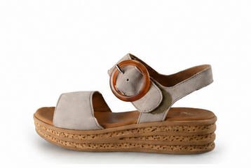 Gabor Sandalen in maat 38½ Beige, Verzenden, Beige, Gabor, Sandalen of Muiltjes