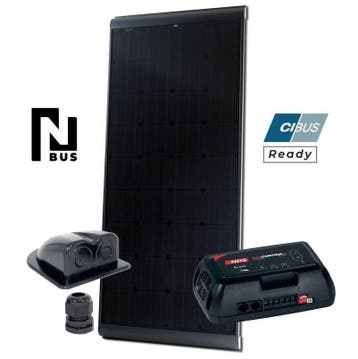 NDS kit Blacksolar BS 185W + SunControl N-Bus SCE360M+ PST-B, Bricolage & Construction, Panneaux solaires & Accessoires, Ophalen of Verzenden
