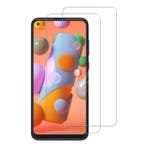 Samsung Galaxy A21S Full Cover Screen Protector 9D Tempered, Télécoms, Verzenden