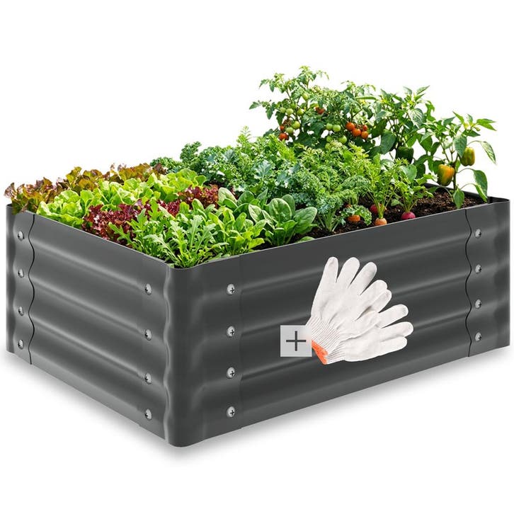 Verhoogde plantenbak Salvia verzinkt, verschillende maten, Tuin en Terras, Bloembakken en Plantenbakken, Verzenden