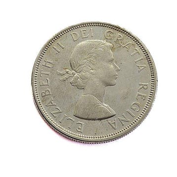 Canada. Elizabeth II. Dollar 1964 - Confederation, Timbres & Monnaies, Monnaies | Europe | Monnaies non-euro