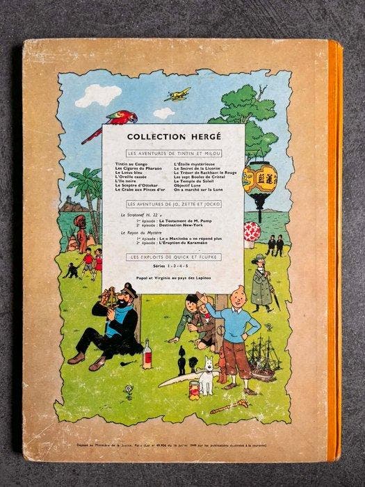 Tintin - T6 + T12 + T13 - 3 Albums en diverse heruitgaven, Livres, BD