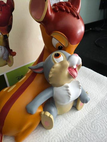 Disney - 1 Sculpture - Bambi - Bambi 3D statue, Nieuw