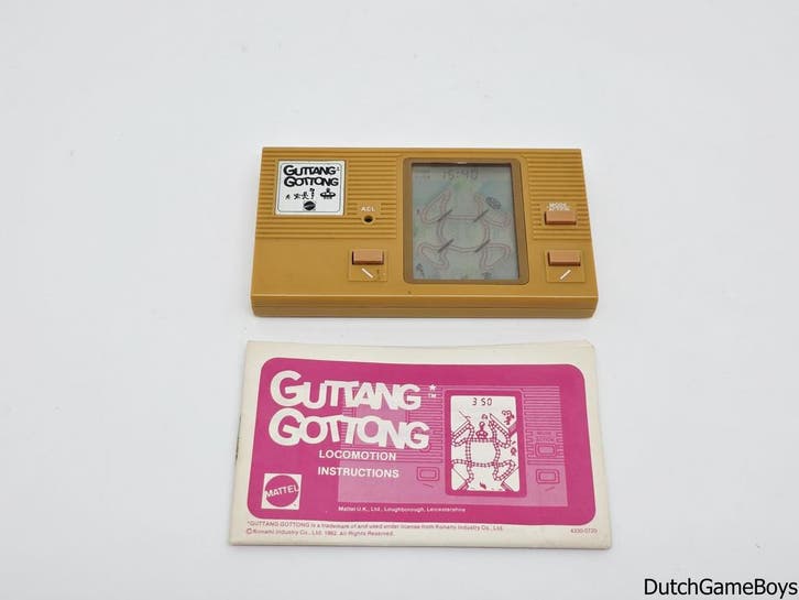 Game & Watch - LCD - Mattel - Guttang Gottong - Locomotion +, Games en Spelcomputers, Games | Overige, Gebruikt, Verzenden