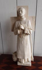 Semen - sculptuur, Broeder Isidoor - 37 cm - Gips, Antiquités & Art