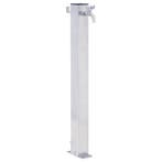 vidaXL Waterzuil vierkant 60 cm roestvrij staal, Tuin en Terras, Verzenden, Nieuw
