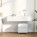 vidaXL Wandschap met lades 100x36x19 cm bewerkt hout wit, Maison & Meubles, Verzenden