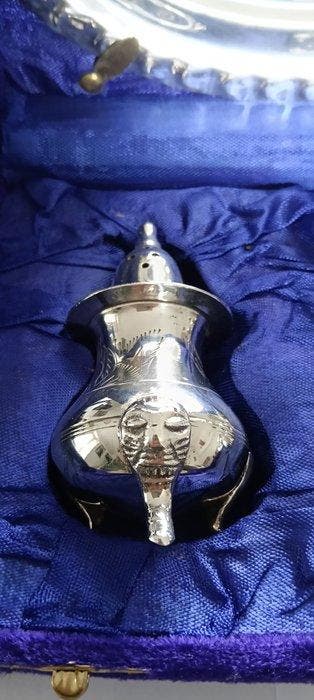 Tafelservies (3) - Verzilverd - Silver plated, Antiquités & Art, Antiquités | Ustensiles de cuisine