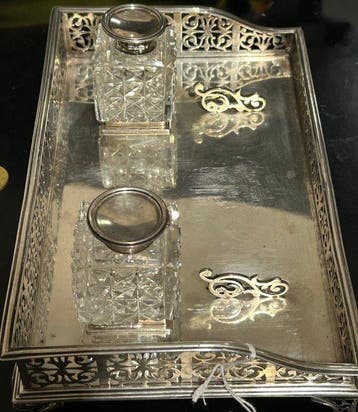 Mappin & Webb - Joseph & Horace Savory - Encrier - Calamaio