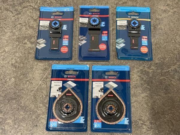 Veiling - Bosch Expert multitool zaagblad set 5-delig, Doe-het-zelf en Bouw, Gereedschap | Handgereedschap