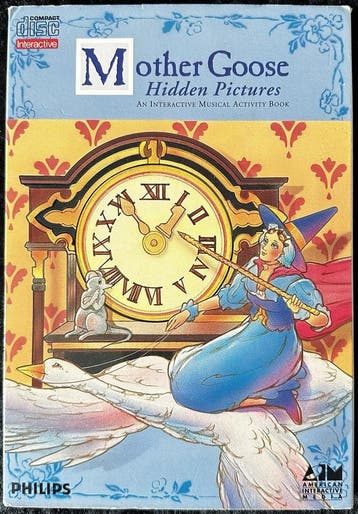 Mother Goose Hidden Pictures Philips CDi Boxed, Verzenden