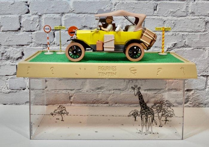 Hachette 1:24 - Modelauto - La Ford T jaune - N° 71, Boeken, Strips | Comics