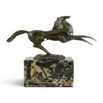 Milo (1910-1978) - sculptuur, Modern Rearing Horse - 24 cm