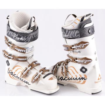 38 38,5 dames skischoenen FISCHER TRINITY 110 VACUUM, WHITE,, Verzenden, Gebruikt, Fischer