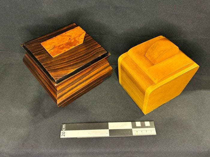 Boîte (2) - Bois - Boîtes Art déco, Antiquités & Art, Curiosités & Brocante