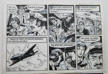 Willy Vandersteen / Karel Verschuere - 1 Original page -, Nieuw
