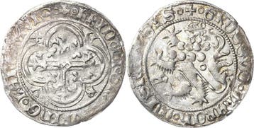 Fuerstengroschen ohne Jahr (1400/1404?), Sachsen, Haus We..., Verzenden, België
