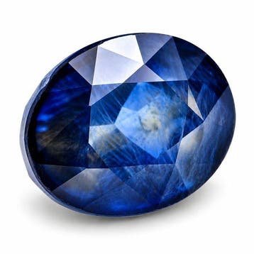 Zonder minimumprijs - 1 pcs Blauw Saffier - 2.90 ct -