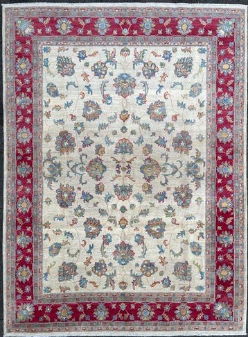 Afghan Feraghan Ziegler ( unused ) - handgeknoopt - wol -, Huis en Inrichting, Nieuw