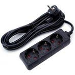 Stekkerdoos Verlengsnoer 3m - 3680W LED - 3 Stopcontacten -, Doe-het-zelf en Bouw, Verzenden, Nieuw