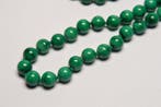 Natuurlijke groene malachiet - 91 g - Halsketting