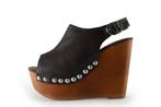 Jeffrey Campbell Sleehakken in maat 40 Zwart, Kleding | Dames, Schoenen, Verzenden, Zwart, Zo goed als nieuw, Schoenen met hoge hakken