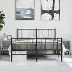 vidaXL Nachtkastjes met glazen deuren 2 st 35x37x50 cm, Huis en Inrichting, Slaapkamer | Nachtkastjes, Verzenden, Nieuw