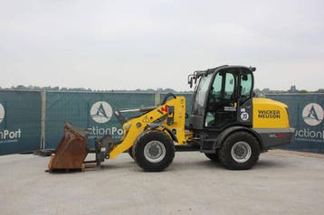 Veiling: Wiellader Wacker Neuson WL60 Diesel 74kW 2022, Zakelijke goederen, Machines en Bouw | Kranen en Graafmachines, Ophalen