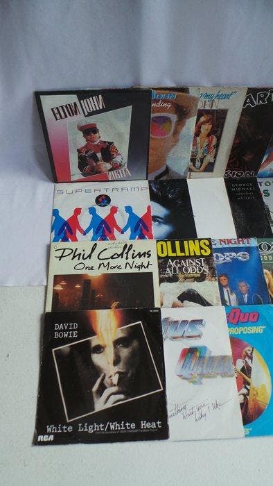 Various Artists/Bands in 1980s - 30 x 7 singles - feat., Cd's en Dvd's, Vinyl Singles