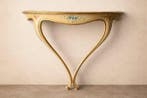 Wandtafel - Hout - Venetiaanse console - Hoogte: 85 cm