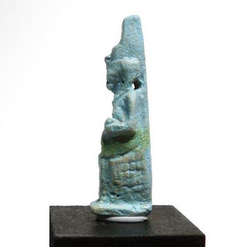Oud-Egyptisch Faience Isis amulet