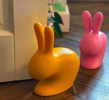 Qeeboo - Stefano Giovannoni - Sculpture, Rabbit XS - 22.5 cm
