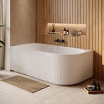 Ligbad Havana 170 x 80 x 58 cm Hoekbad Rechts wit, Verzenden, Nieuw