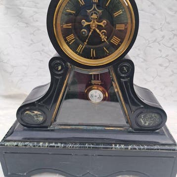 Horloges de table/bureau - Vincenti und Cie - marbre, laiton, Antiquités & Art