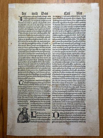 Johann Schönsperger (ca. 1455–1521), Augsburg - Incunabula /