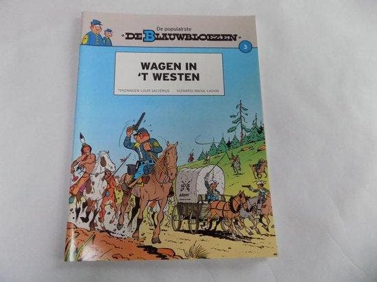 Strip De blauwbloezen , Wagen in t westen 5413660726015, Livres, Livres Autre, Envoi