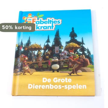De Fabeltjeskrant De grote dierenbos-spelen, Verzenden, Zo goed als nieuw