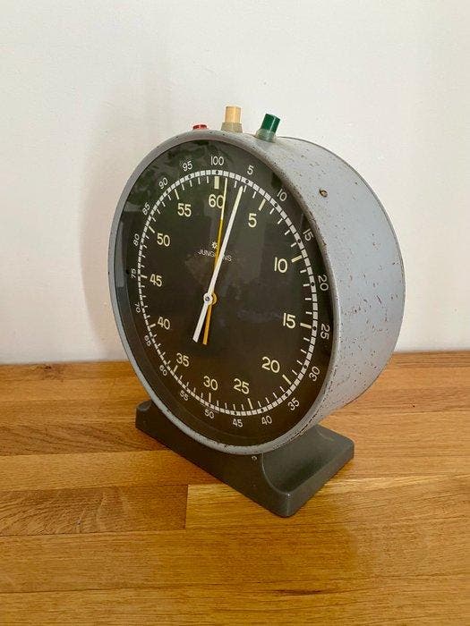 Junghans - Chronomètre industriel - 1960-1969, Antiek en Kunst, Antiek | Wandborden en Tegels