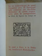 Rabelais - Les Oeuvres. Gargantua, Pantagruel, Tiers Livre,